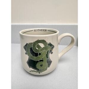 Retired Pottery Barn Wizarding World of Harry Potter Slytherin Coffee Mug